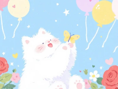 存🌸春日可爱小狗壁纸｜车机壁纸｜ipad壁纸