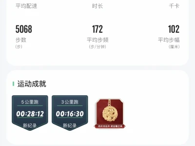 今日份5km,不为消耗卡路里,只为消耗坏情绪