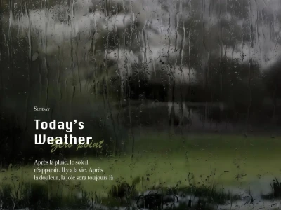 𝐢𝐩𝐚𝐝壁纸｜՞•⛈️•՞ 宅家听雨日记📔