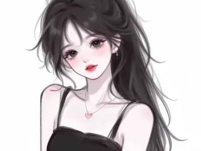 这样的画风谁不心动呢～女孩头像
