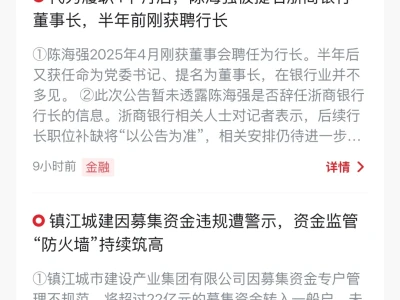 每日财经资讯（11月18日）