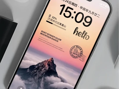 iphone治愈系风景锁屏壁纸。