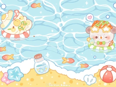 平板壁纸|可爱美食壁纸🍞🍰🍈🍫