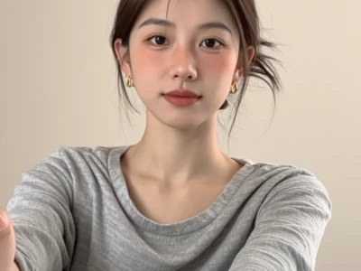 妆越淡,人越美呀～