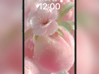 1314壁纸 | 水灵灵的水蜜桃壁纸