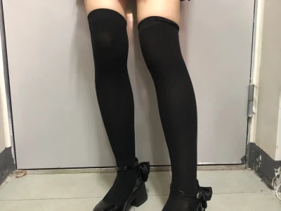 压力袜真的好显瘦!!