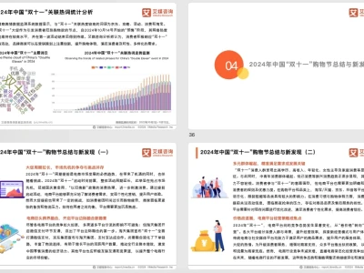 2024年中国电商“双十一”消费大数据监测报告