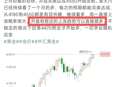 别人还在翻遍研报、掐着均线争论何时回调,我一句“黄金必新高”直接敲定方向!