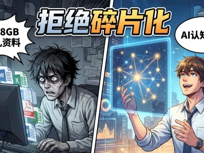 【拒绝碎片化】看了一堆研报记不住?AI自动帮你织出一张＂行业认知体系图谱＂