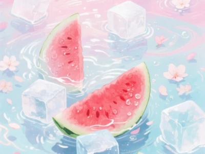 夏日清凉🧊🍉系列#治愈系#氛围感壁纸