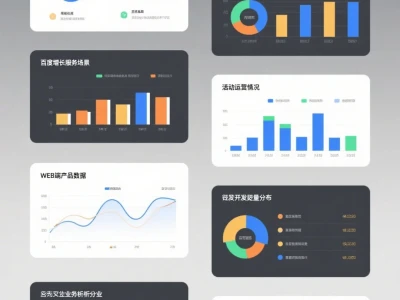 分享下销售额数据可视化分析KPI图表