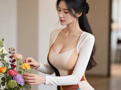 拼色开衩裙美到开挂!