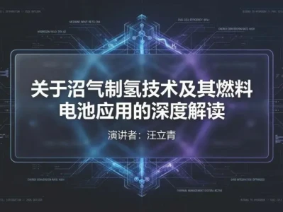 研报分享:关于沼气制氢技术及其燃料电池应用的深度解读