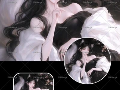 甜御慵懒狐狸女孩|小众女生头像
