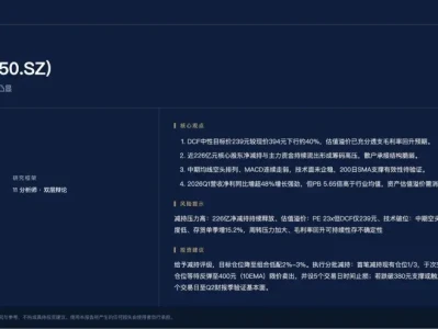 20 分钟生成一份公司深度研报