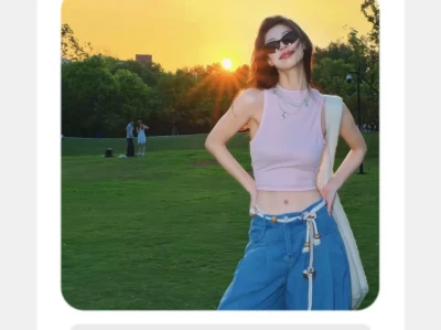 夏天唯美女生头像