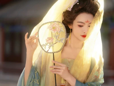 看了《国色芳华》特意来西安拍了唐风写真