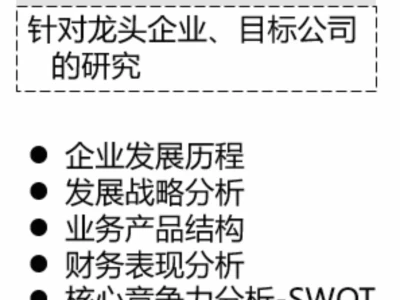 如何快速入门行研