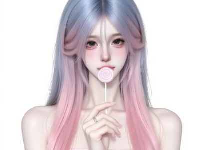 唯美女头|梦幻彩虹糖