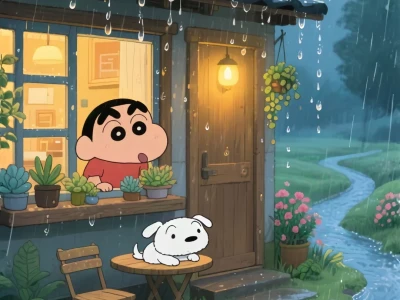 小新壁纸|享受雨天的宁静