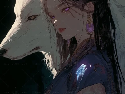 无思泪|少女与野兽系列——灵狐