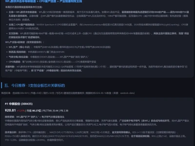 芯片行业研报0616