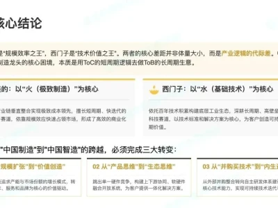 AI研报89:美的vs西门子:比较观察传统产业龙头的规模瓶颈与第二增长曲线突破