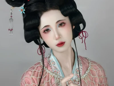 温婉宋制仕女图