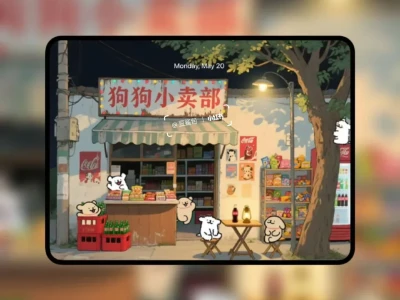 狗狗小卖部｜ipad平板壁纸7.17