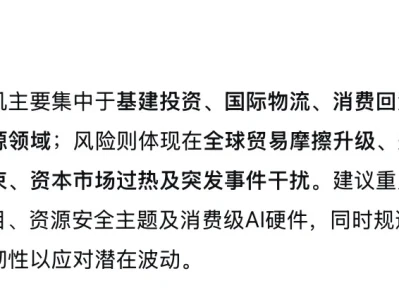 🌍10.8新闻重点内容|央妈送商机