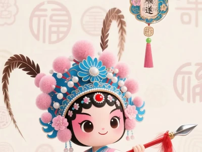 戏曲花旦壁纸