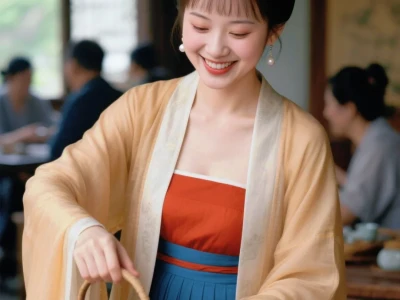 宋朝·茶坊待客(端庄大袖装)