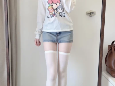 这样穿真的好韩~!白色yyds