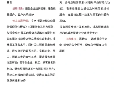 一文搞懂MBA不同方向理论模型