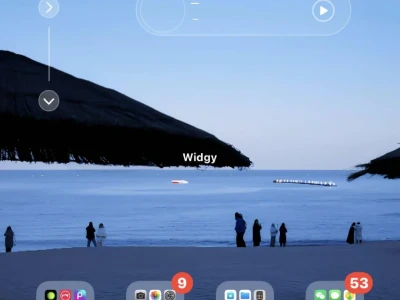 iPhone🔵突然get到了深色主题.