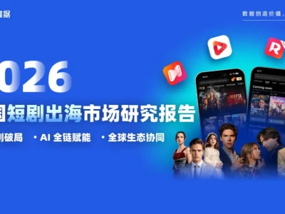 研报解读|2026短剧出海全景报告:下载破21亿、收入超20亿,本土剧+AI改写全球格局