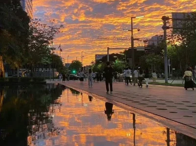浪漫的晚霞，至死不渝