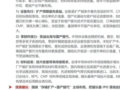 研报·国联民生证券《长鑫 IPO:国产存储的 Capex 新周期》