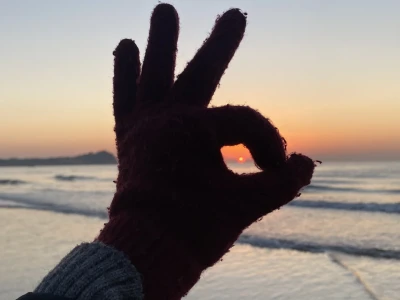 原图直出——今天刚拍的日出🌅(青岛)