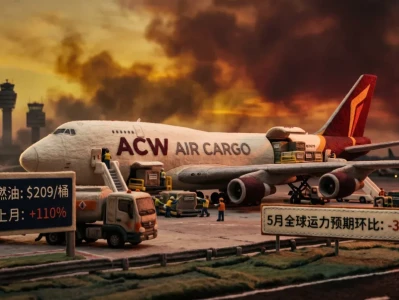 【ACW空运录·深度研报】危中寻机:2026欧洲燃油危机下的中国空运市场破局之道