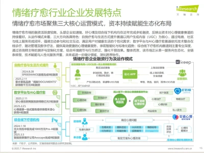 2025年中国情绪疗愈行业研究报告