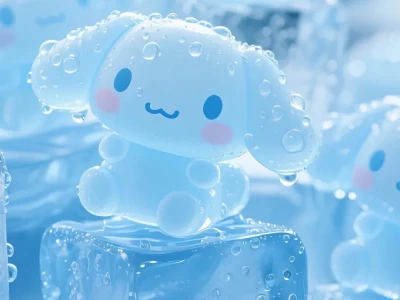 可爱玉桂狗冰块手机壁纸 三丽鸥