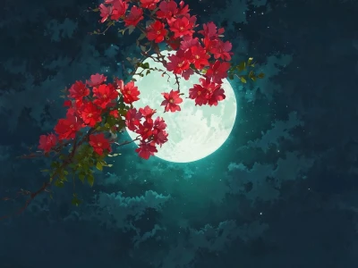 月下影｜独美