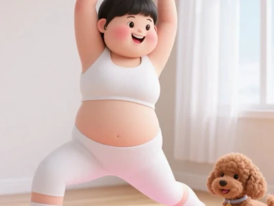减肥从不是喊口号，开始燃烧卡路里💪(≧ω≦)