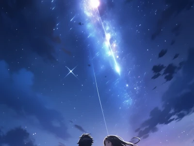 陪你去看流星雨高清壁纸