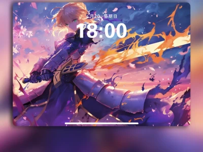 4K高清壁纸丨亚瑟王丨Fate/Zero丨“Saber”