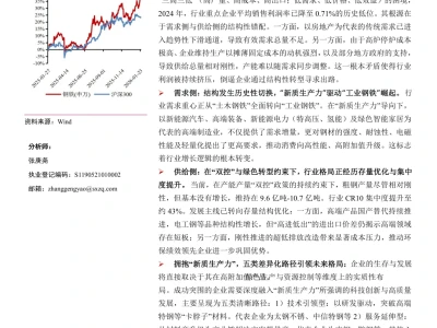 【精选研报】【山西证券】:钢铁行业报告:新质生产力驱动下的钢铁行业变革.pdf附下载