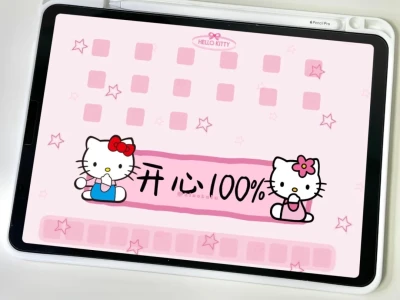 平板壁纸丨凯蒂猫壁纸