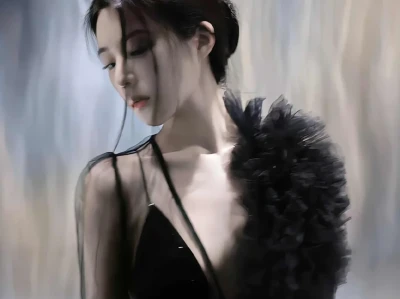 #暗黑系头像女