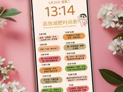 减肥时间表｜蜡笔小新